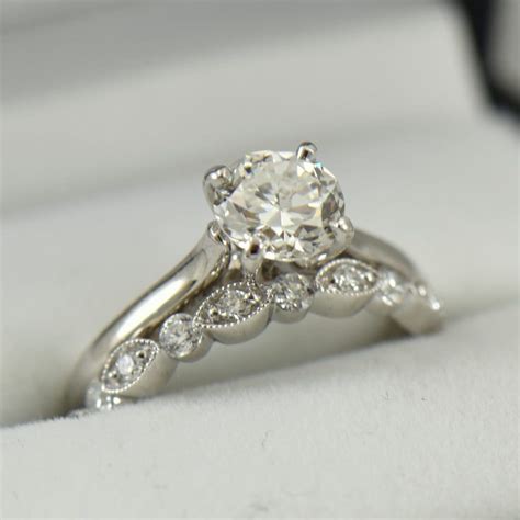 Platinum Solitaire Engagement Ring with Half Carat Diamond