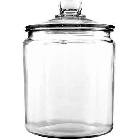 Anchor Hocking Glass 1/2 Gallon Glass Heritage Hill Jar with Lid, 2 Piece - Walmart.com