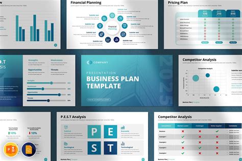 Business Plan PowerPoint Template :: Behance