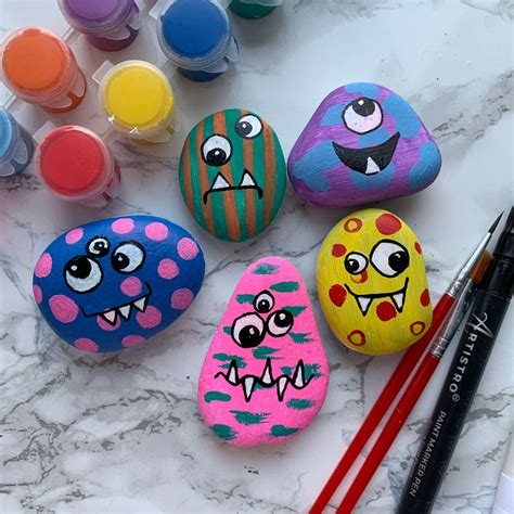 Easy Rock Painting Ideas: 130+ Artistro Original Rock Art Ideas