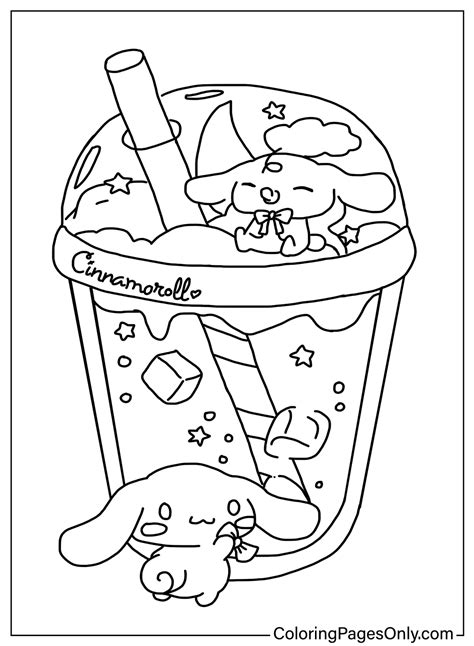 Cinnamoroll Coloring Pages - Free Printable Coloring Pages | Hello kitty colouring pages, Hello ...