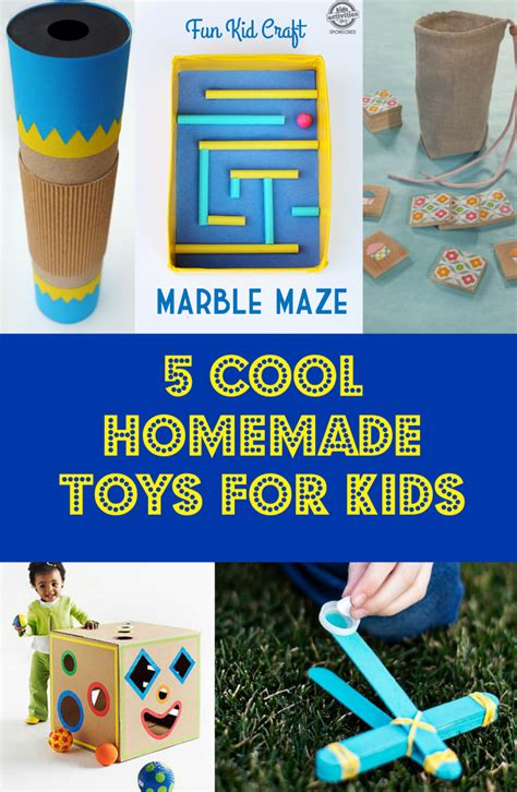 5 Cool Homemade Toys For Kids | DiscountQueens.com