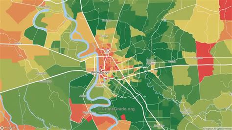 The Safest and Most Dangerous Places in East Baton Rouge Parish, LA: Crime Maps and Statistics ...