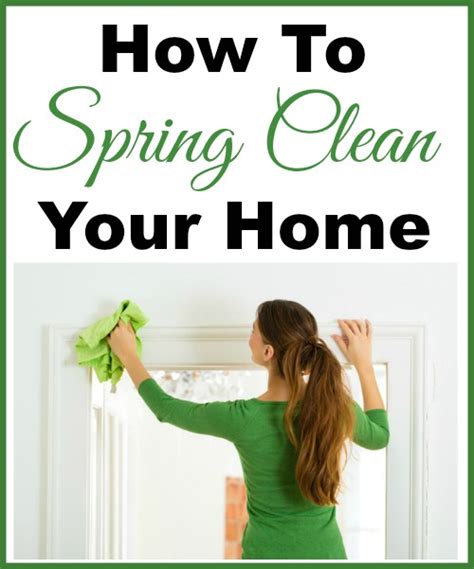 How To Spring Clean Your Home- Spring Cleaning 101- A Cultivated Nest