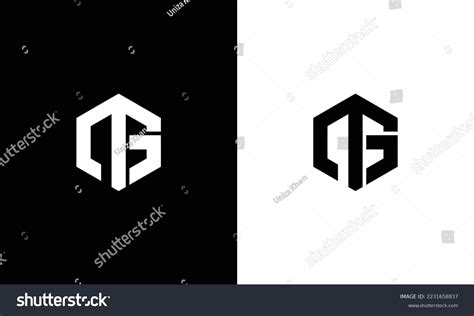 Mg Logo Design Template Vector Illustration Stock Vector (Royalty Free) 2231658837 | Shutterstock