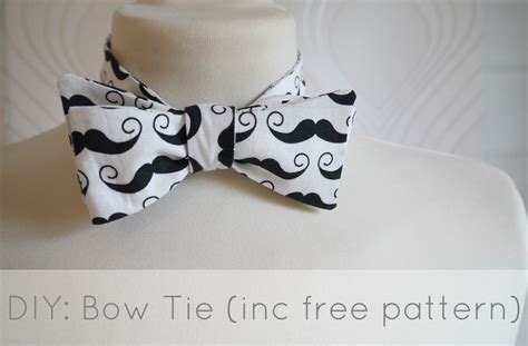 Free Bow Tie Sewing Pattern