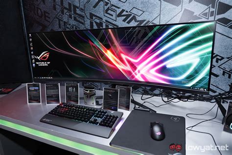 ASUS Showcases 49-Inch ROG Strix XG49VQ HDR Curved Gaming Monitor - Lowyat.NET