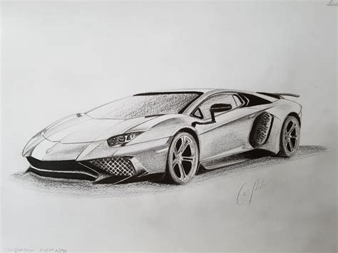 Lamborghini - Drawing Skill