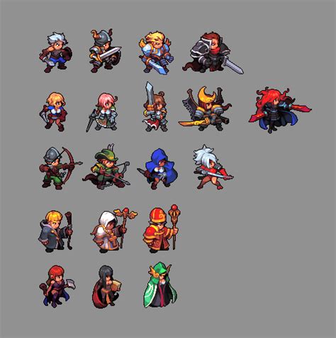 Hero @ PixelJoint.com | Pixel art games, Pixel art tutorial, Pixel art characters