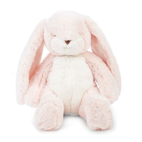 Bunnies by the Bay Little Nibble Pink Bunny Stuffed Animal, 12" - Classic Stuffed Animals - Hallmark