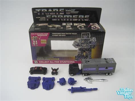 1986 Hasbro Transformers G1 Motormaster with Box (1F)