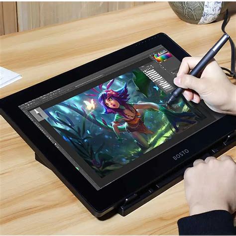 USB Signature Writing PC Art Design Graphic Tablet with Digital Drawing Tablet Monitor Pen and ...