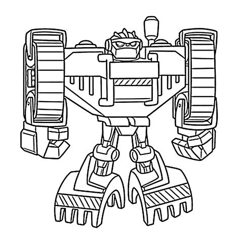 20 Printable Transformers Rescue Bots Coloring Pages