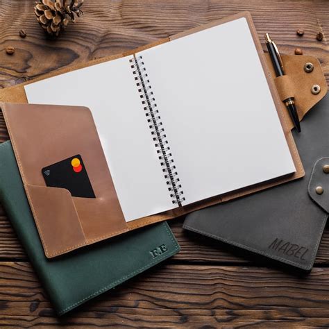 Leather Notepad - Etsy