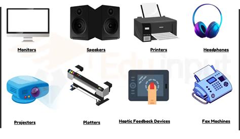 Output Devices Examples