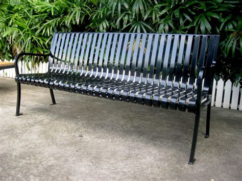 Commercial Metal Park Bench / SPB-305 - Sunperk