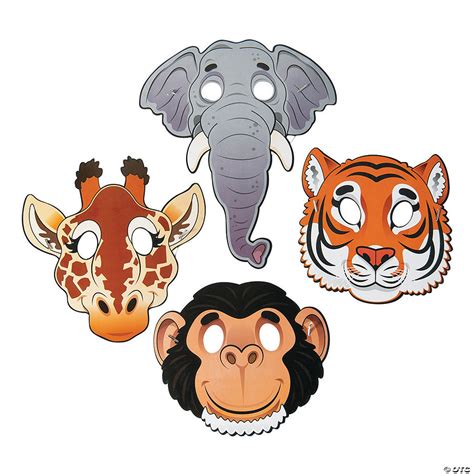 Zoo Animal Masks | Oriental Trading