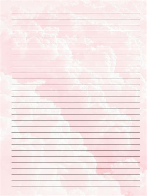 Lined paper printable Pink summer | Regali fai da te amica, Regali fai da te, Fai da te