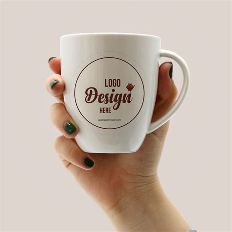 Coffee Cup Logo Mockup - MasterBundles