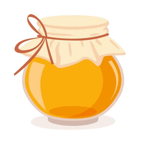 Honey Jar Illustration