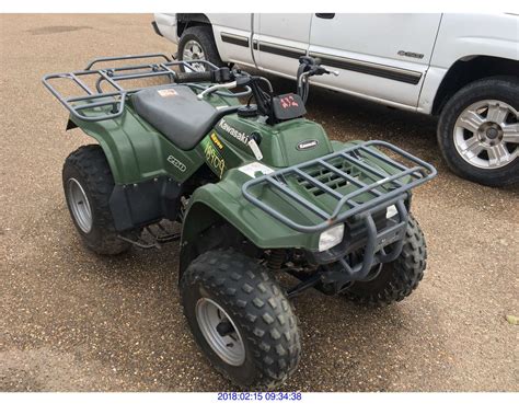 2004 - KAWASAKI ATV 4 WHEELER//TEXAS REGISTRATION ONLY - Rod Robertson Enterprises Inc.