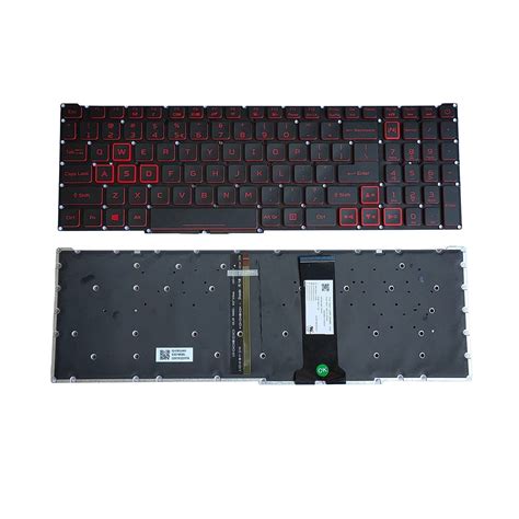 WISTAR Laptop Keyboard Compatible with Acer Nitro7 Nitro 5 AN515-52 LG5P_A52BRL CNY NKI151306B ...