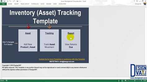 Excel Asset Tracking Template Collection