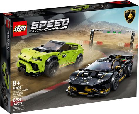 LEGO Speed Champions 76899 Lamborghini Urus ST-X i Lamborghini Huracán Super Trofeo EVO :: Sklep ...