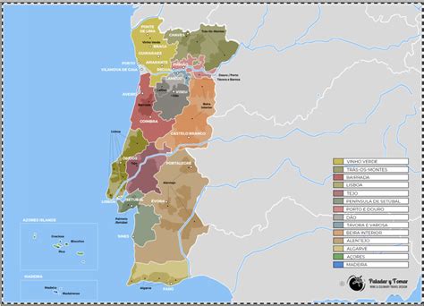 Portugual Wine Regions - Paladar y Tomar