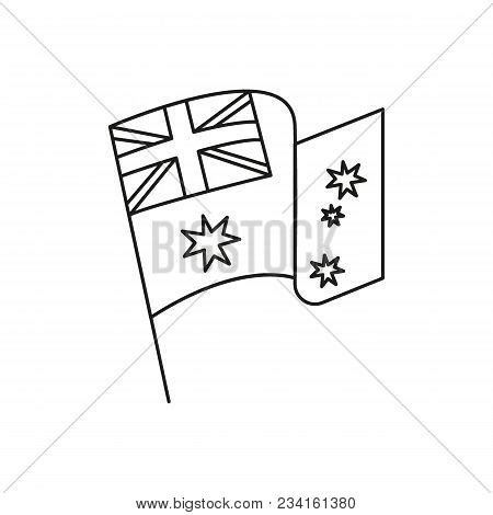 Australia Flag Icon. Vector & Photo (Free Trial) | Bigstock