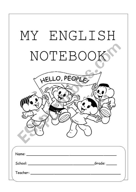 English Notebook Cover Design Ideas