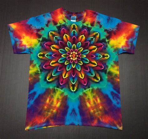 Tie Dye Shirt, Tie Dyed Shirt, Tiedye Shirt, Rainbow Tie Dye, Lotus Tie Dye, Flower Tie Dye ...