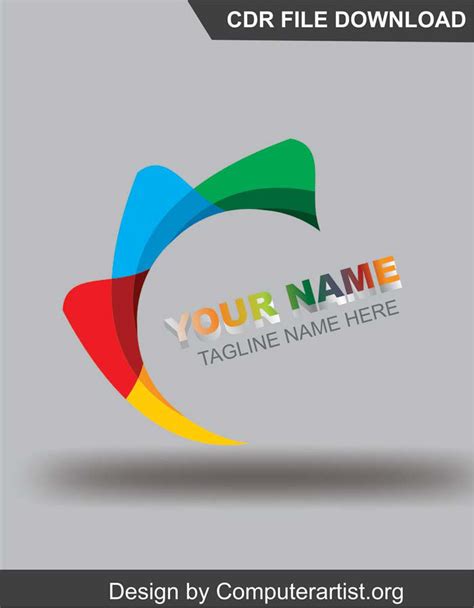 free Logo Design Templates Coreldraw Design Cdr file Free Download - Computer Artist - Computer ...