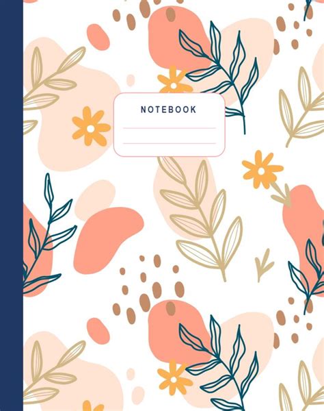 Notebook Cover Design Template