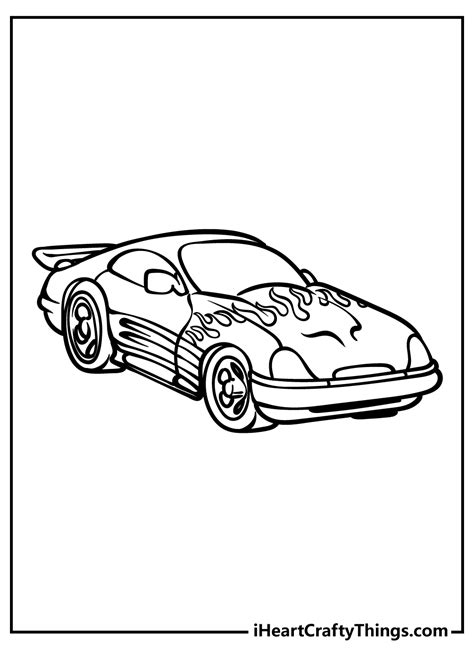 Race Car Coloring Pages