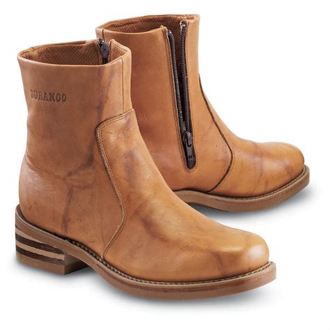 Men's Durango Boot® Hideout Side-zip Boots, Rust - 103441, Cowboy & Western Boots at Sportsman's ...