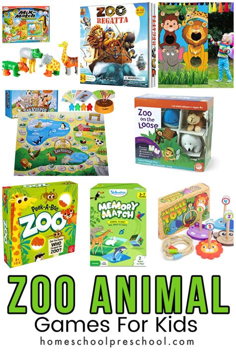 Zoo Animals Games | Homeschool Preschool