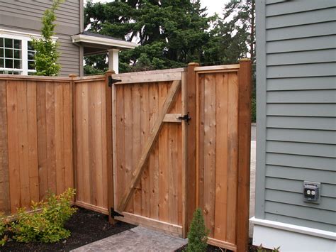 How To Build Wooden Privacy Fence Gate - Image to u