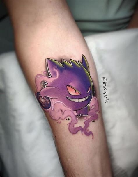 Gengar Tattoo Small : Tattoo Toothless Train Dragon Tattoos Hunter Cute | harenaanis.github.io