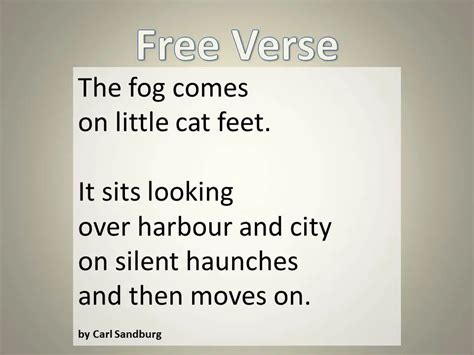 10 free verse definition in poetry