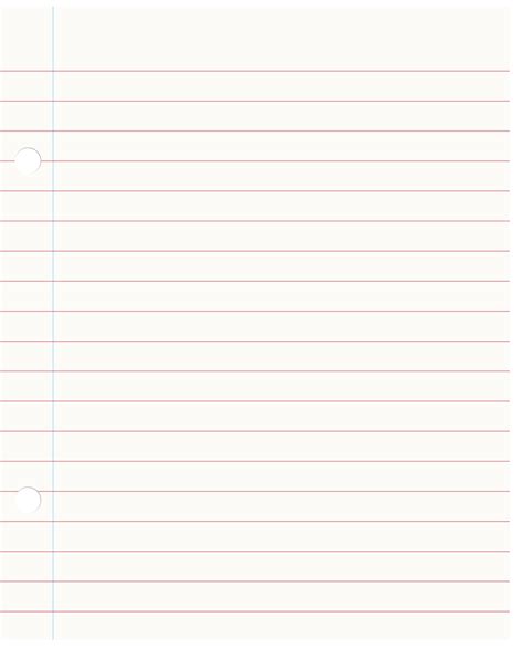 Notebook Paper Background - ClipArt Best