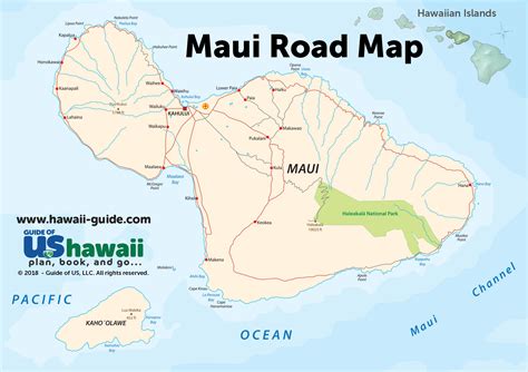 Maps of Maui Hawaii