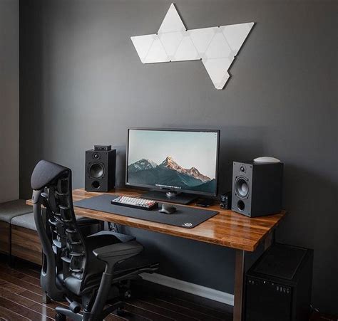 All black desk setups that will inspire you to adapt this modern minimal trend - Yanko Design ...