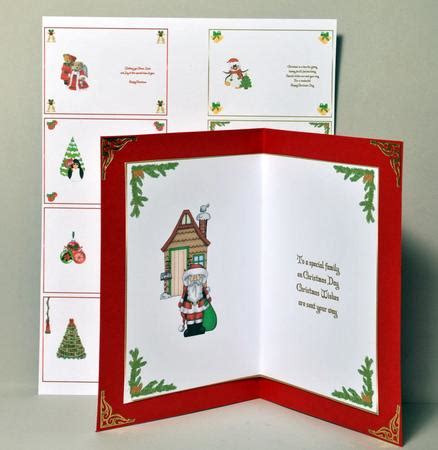 Christmas Inserts kit for A5 cards - CUP276745_719 | Craftsuprint