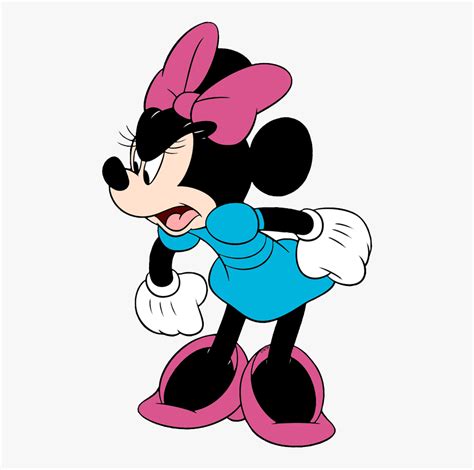 Angry Minnie Mouse Png , Free Transparent Clipart - ClipartKey