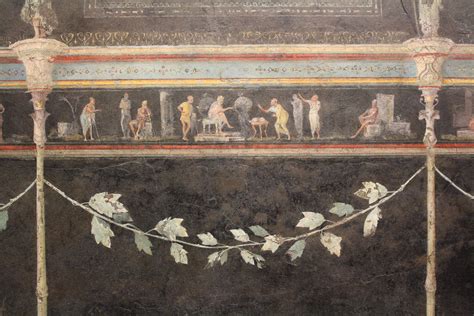 Roman Fresco, Villa of the Farnesina, Rome (Illustration) - World History Encyclopedia