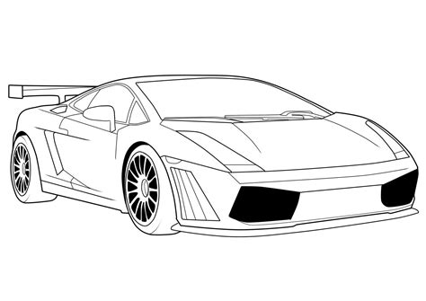 Lamborghini coloring pages - 50 Printable coloring pages