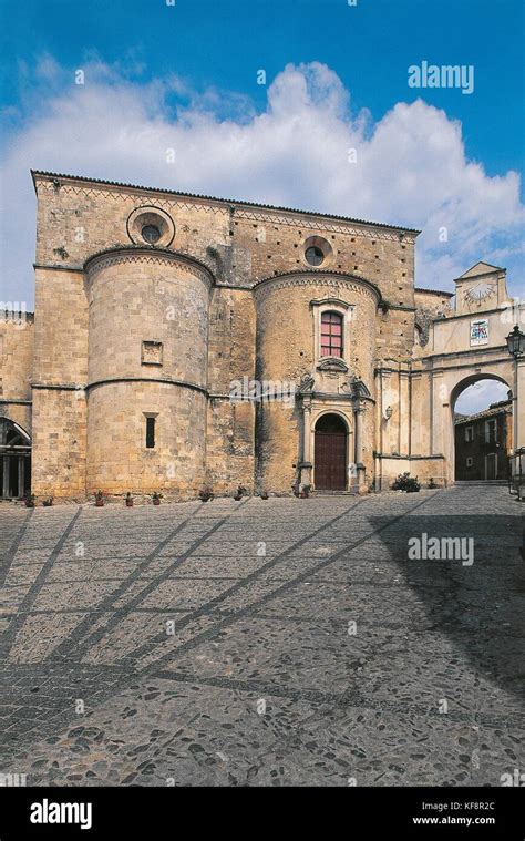 Italy, Calabria Region, Gerace, Cathedral Stock Photo - Alamy