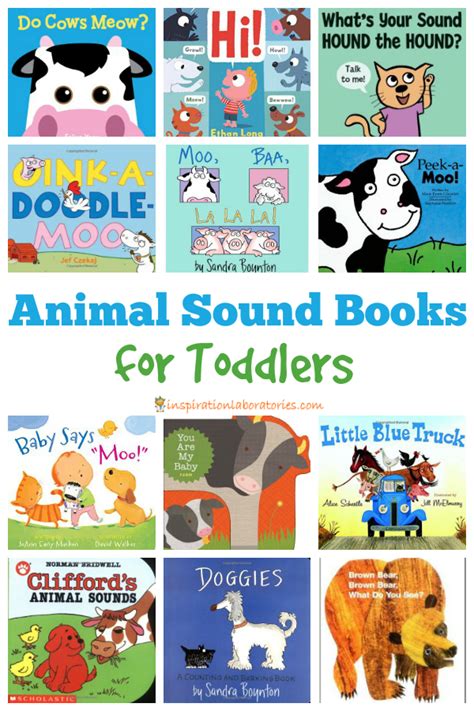 12 Great Animal Sound Books for Toddlers | Inspiration Laboratories