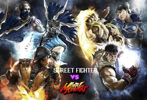 Fan-Made Street Fighter Vs Mortal Kombat Art Looks Fantastic, Gets Thumbs-Up From Ed Boon ...